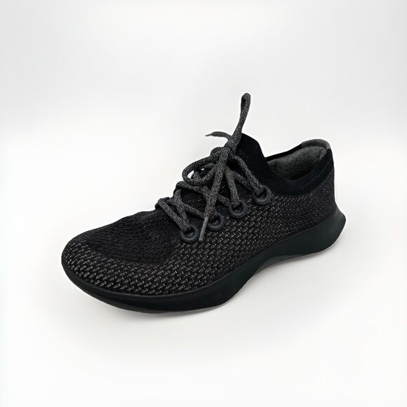 allbirds Shoes - Allbirds Shoes Womens 10 Tree Dasher 2 Runner Sneakers Black Mesh Low Top Round
